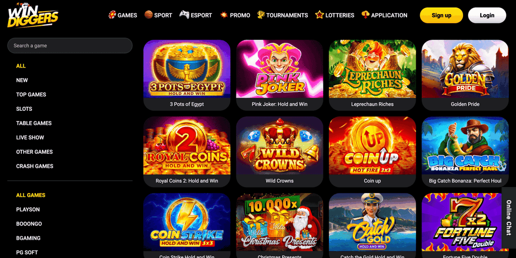 Win Diggers Casino 2025